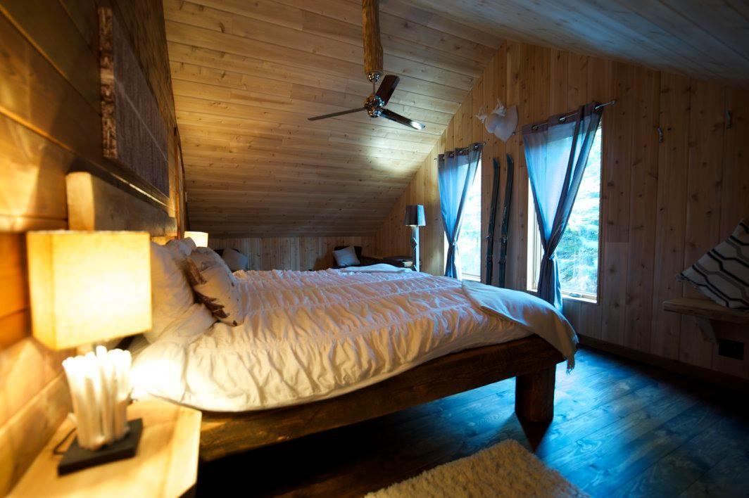 Les Bouleaux - Les Chalets Spa Canada Ла-Мальбе Экстерьер фото